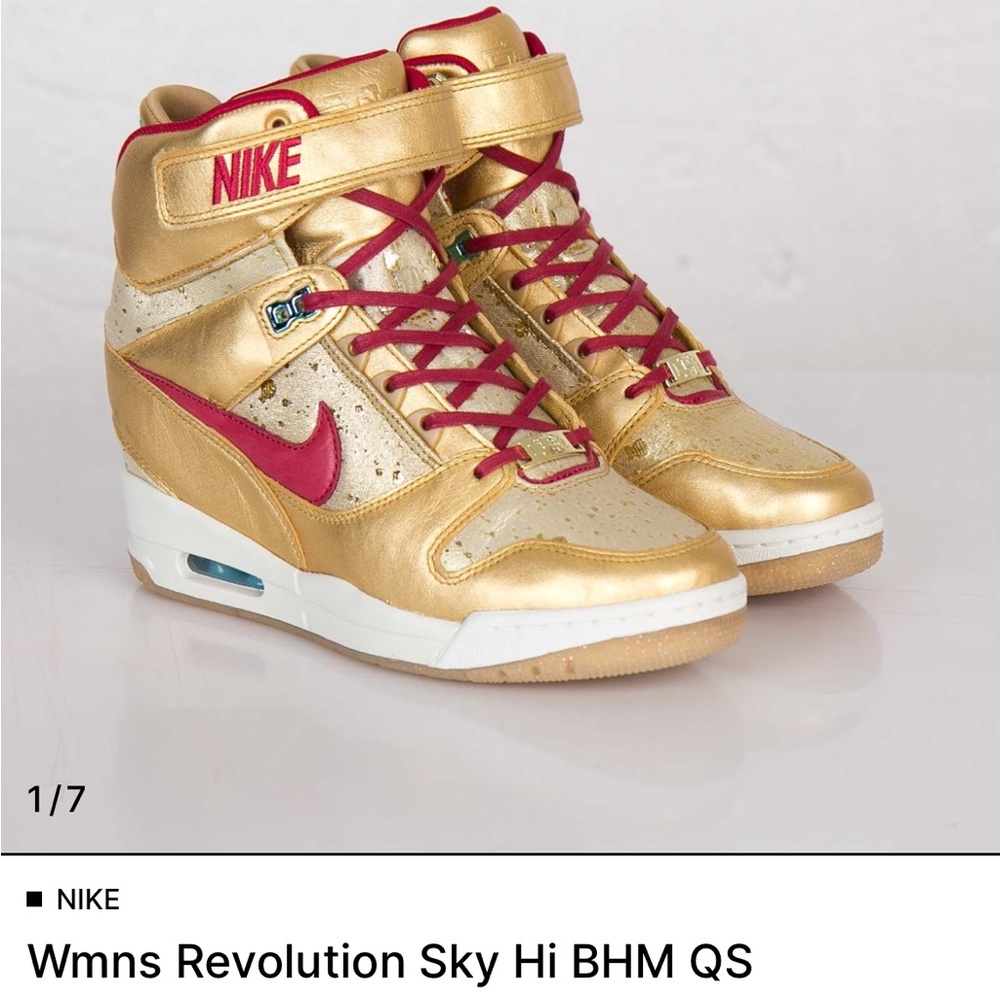 Bike heeled sneakers